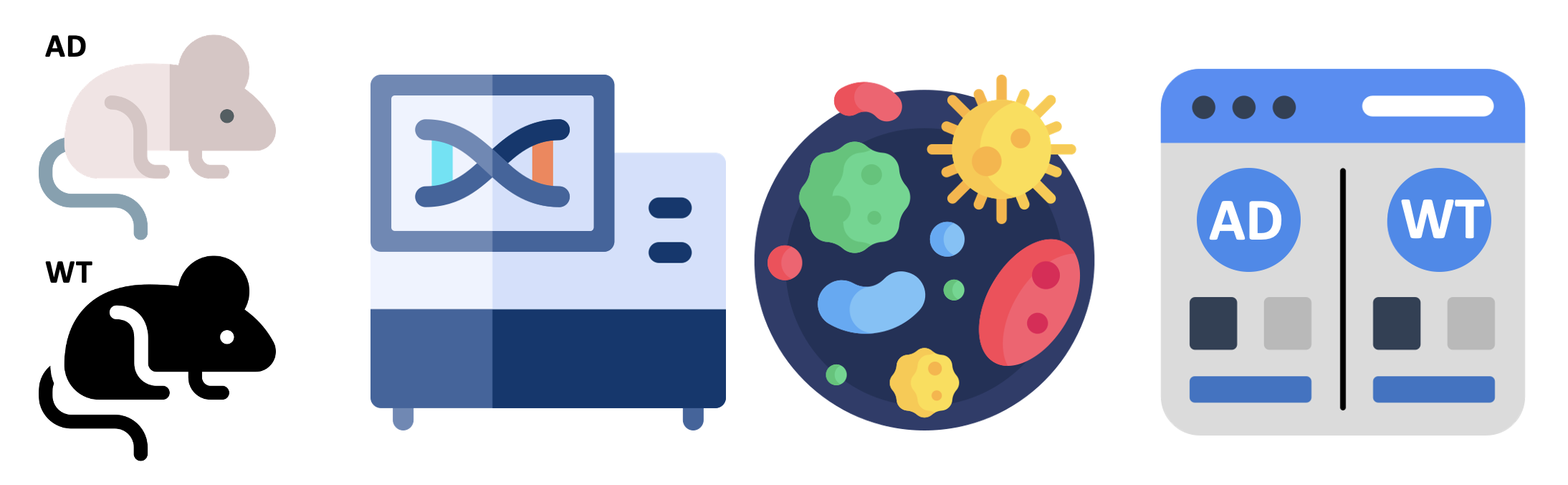 New Study Unveils Gut Microbiota Changes in Alzheimer’s Disease Mouse Model